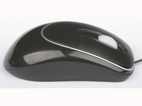 COMPUTER GEAR : 3 Button/1 wheel USB-PS/2 COMBO BALL scroll mouse [BOXED][BLACK]